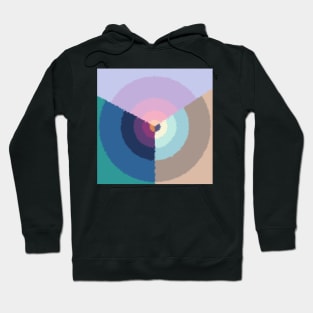 Abstract Circle In Various Cute Colors Hoodie